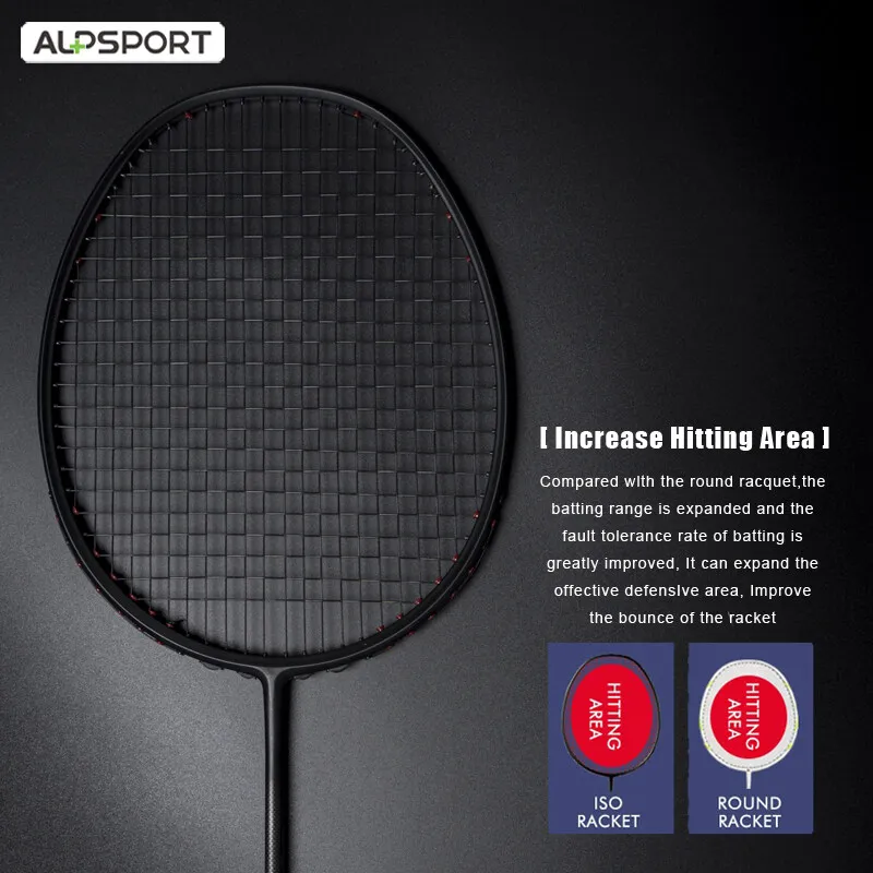 Alpsport XHP Ultra-Light Carbon Badminton Rackets 2